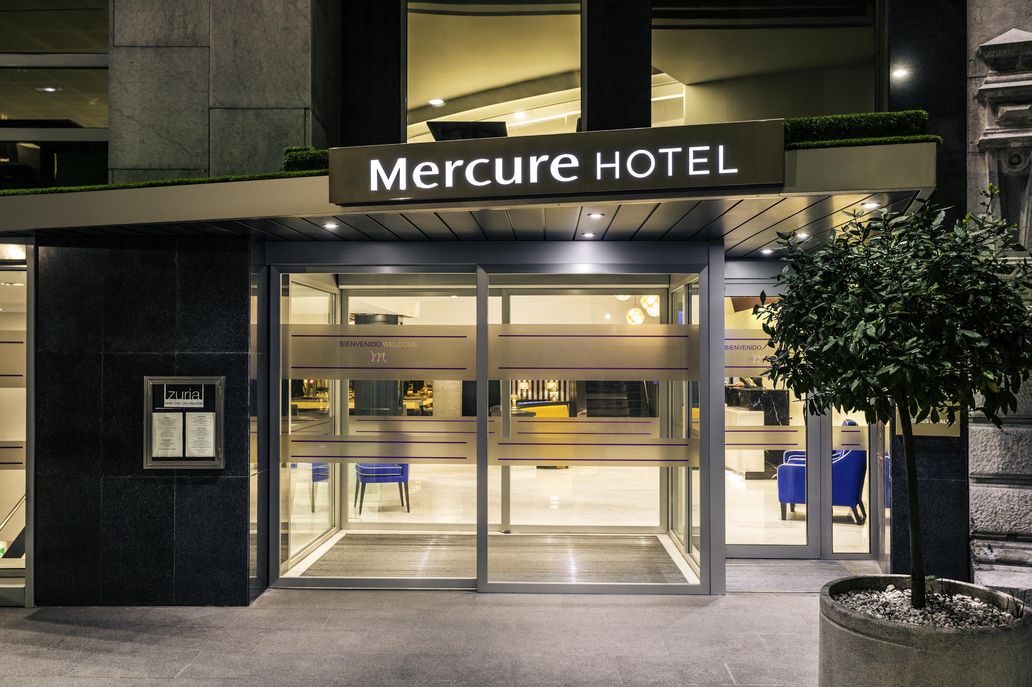 Hotel Mercure Jardines De Albia Bilbao Exterior foto